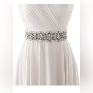 HONGMEI Rhinestone Bridal Crystal Wedding Belt